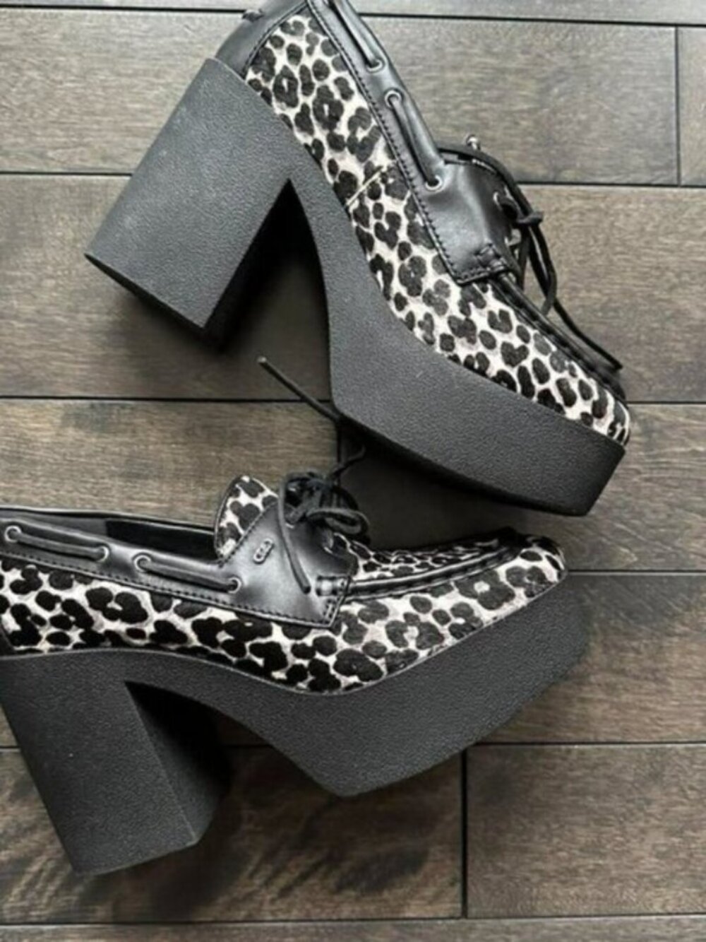 Michael Kors Platform Leopard Shoes  - new